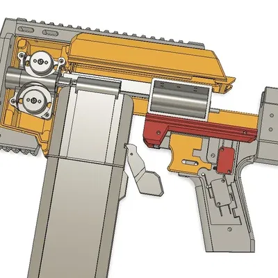 Blaster Flywheel Meaker Mk16 với thiết kế solenoid