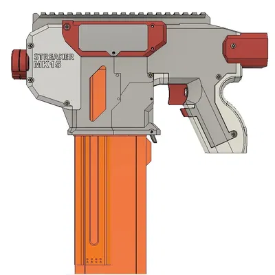 Súng bắn đạn Nerf Meaker Mk 15 "Streaker" nhỏ gọn