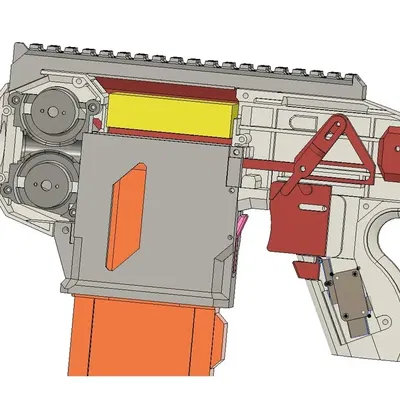 Súng bắn đạn Nerf Meaker Mk 15 "Streaker" nhỏ gọn