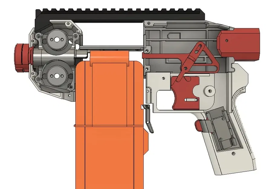 Súng bắn đạn Nerf Meaker Mk 15 "Streaker" nhỏ gọn - Image 9