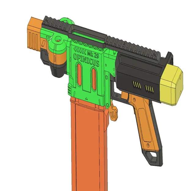 NERF Flywheel Mk 29 - Blaster Gryphon Tải Trên - Image 1