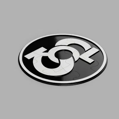 Câu đố ghép hình logo Sokol đơn giản