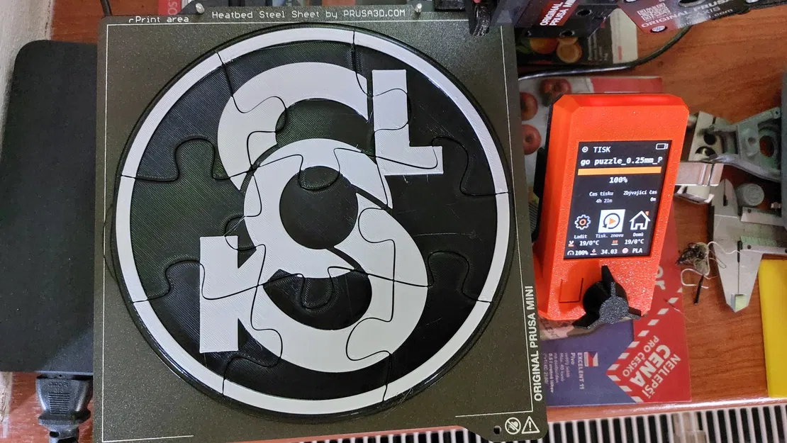 Câu đố ghép hình logo Sokol đơn giản - Image 8