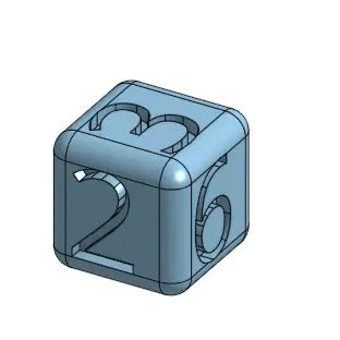 Làm đồ chơi xúc xắc với các con số thực