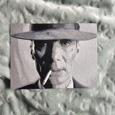 Tranh 3D Oppenheimer với 3 màu filament