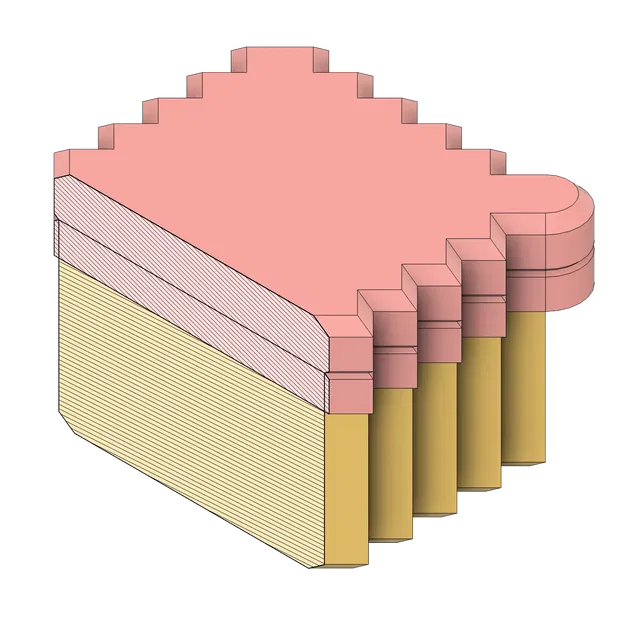 Mẫu vỏ bình xoắn ốc cho RasperryPi Pico - Image 3