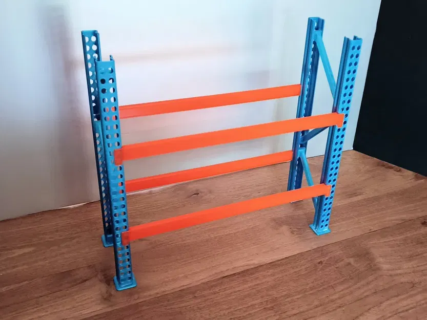 Giá đỡ pallet tỷ lệ 1:10 cho kho mini - Image 2