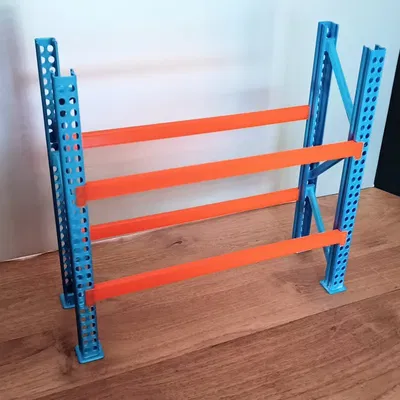 Giá đỡ pallet tỷ lệ 1:10 cho kho mini