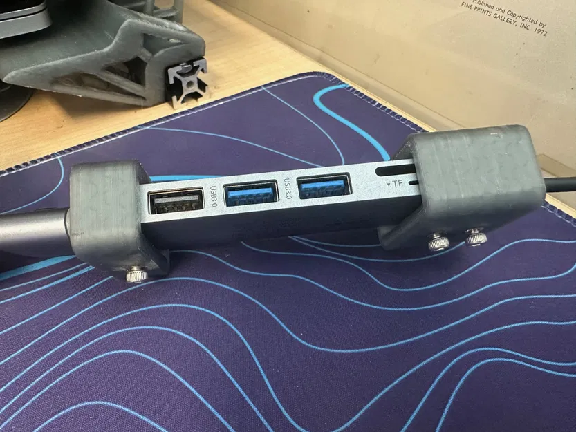 Giải pháp quản lý cáp từ tính cho giá đỡ màn hình tùy chỉnh - Image 1