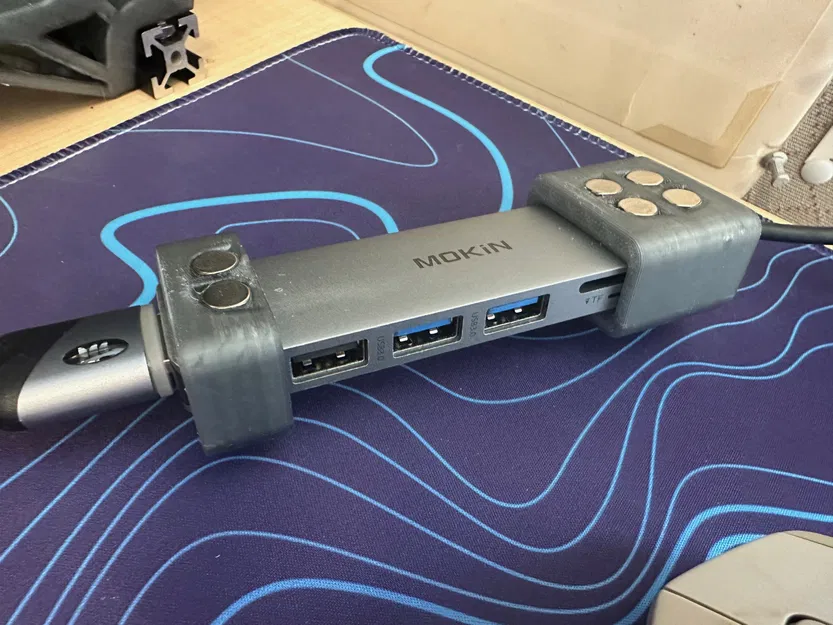 Giải pháp quản lý cáp từ tính cho giá đỡ màn hình tùy chỉnh - Image 4