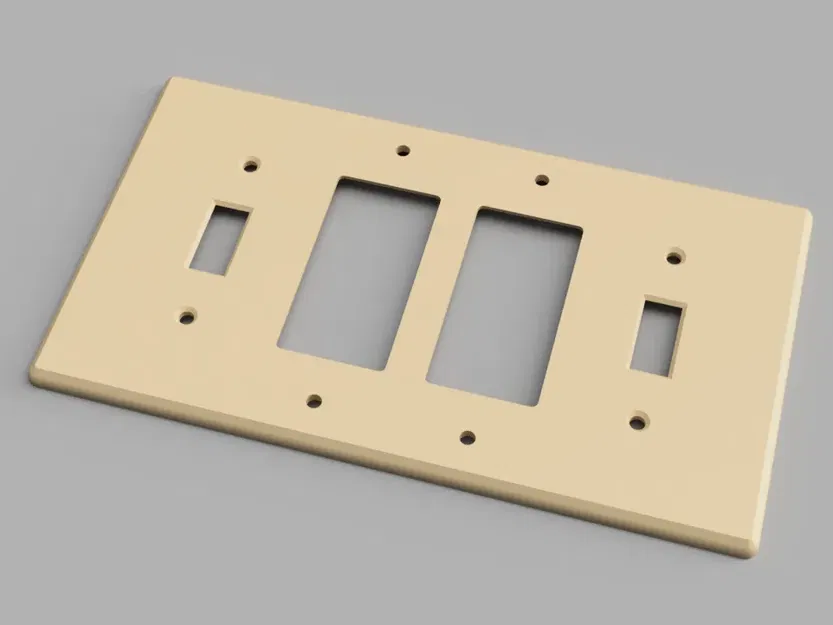 Nắp che ổ điện mô-đun cho hộp điện tường - Image 2