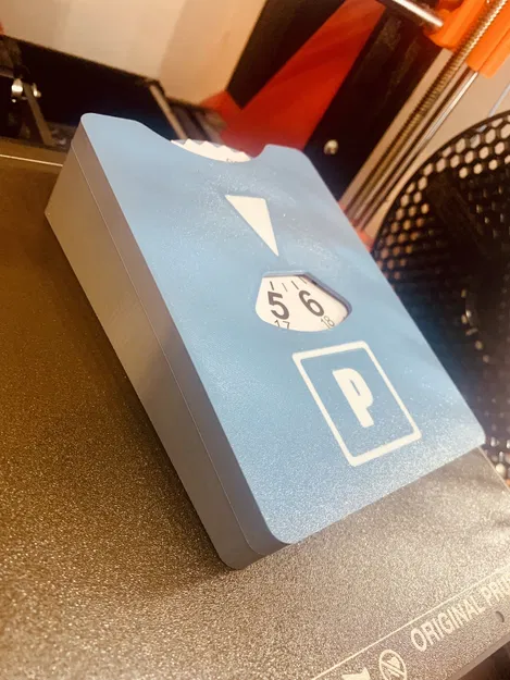 Đĩa đỗ xe chạy bằng pin / Đồng hồ đỗ xe - Image 1