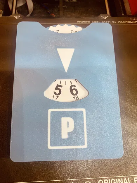 Đĩa đỗ xe chạy bằng pin / Đồng hồ đỗ xe - Image 2