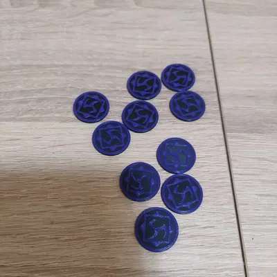 Token hỗn loạn từ Arkham Horror LCG