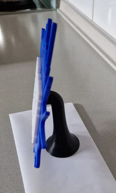 Biểu tượng nhóm Blue Man với đế trưng bày - Image 2