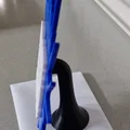 Biểu tượng nhóm Blue Man với đế trưng bày - Thumbnail 2