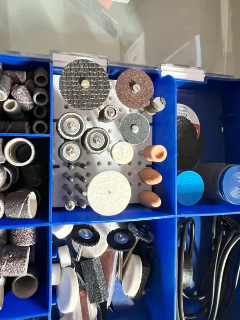 Hộp tổ chức mũi khoan Dremel 160 chi tiết - Image 1