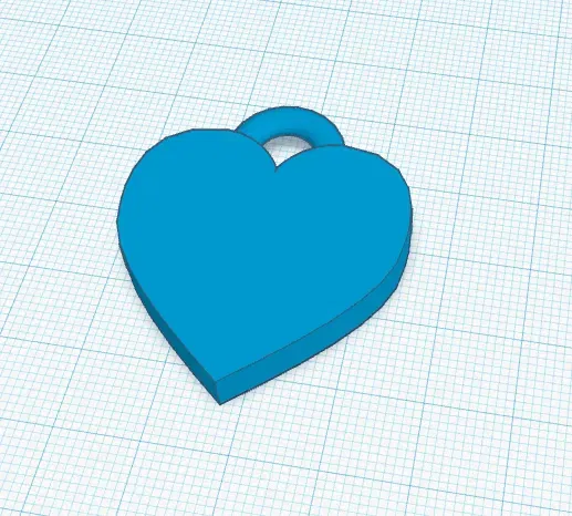 **Móc chìa khóa hình trái tim dễ dàng tùy chỉnh** - Image 1