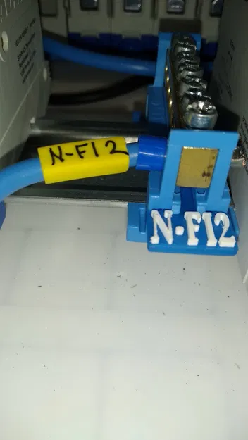 Nhãn cho cầu nối điện PE trong tủ điện - Image 2