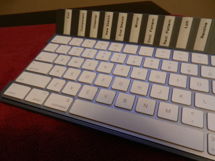 Khay bàn phím Apple Magic với nhãn phím "F - Image 4