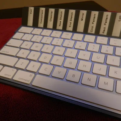 Khay bàn phím Apple Magic với nhãn phím "F