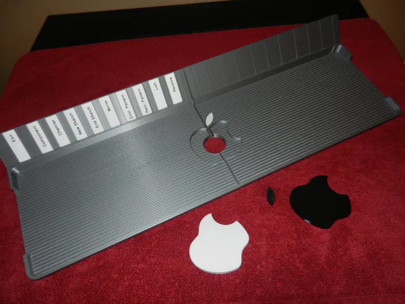 Khay bàn phím Apple Magic với nhãn phím "F - Image 7