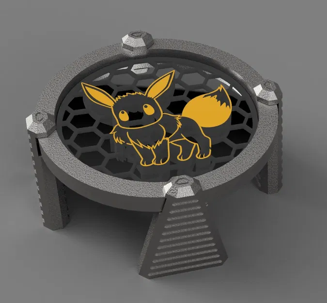 Giá đỡ phản chiếu cho nhân vật Evee trong Pokemon - Image 1