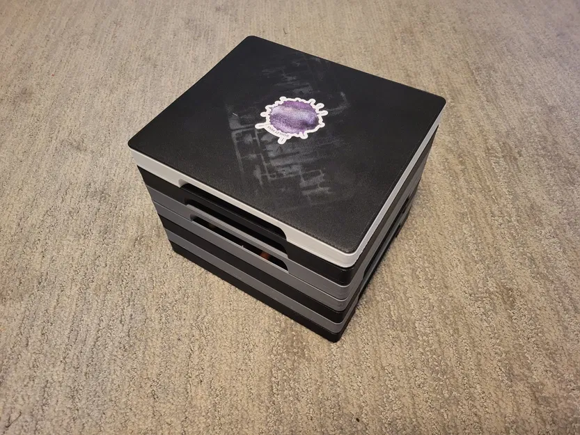 Giá đỡ và lưu trữ bút với thiết kế xếp chồng - Image 1