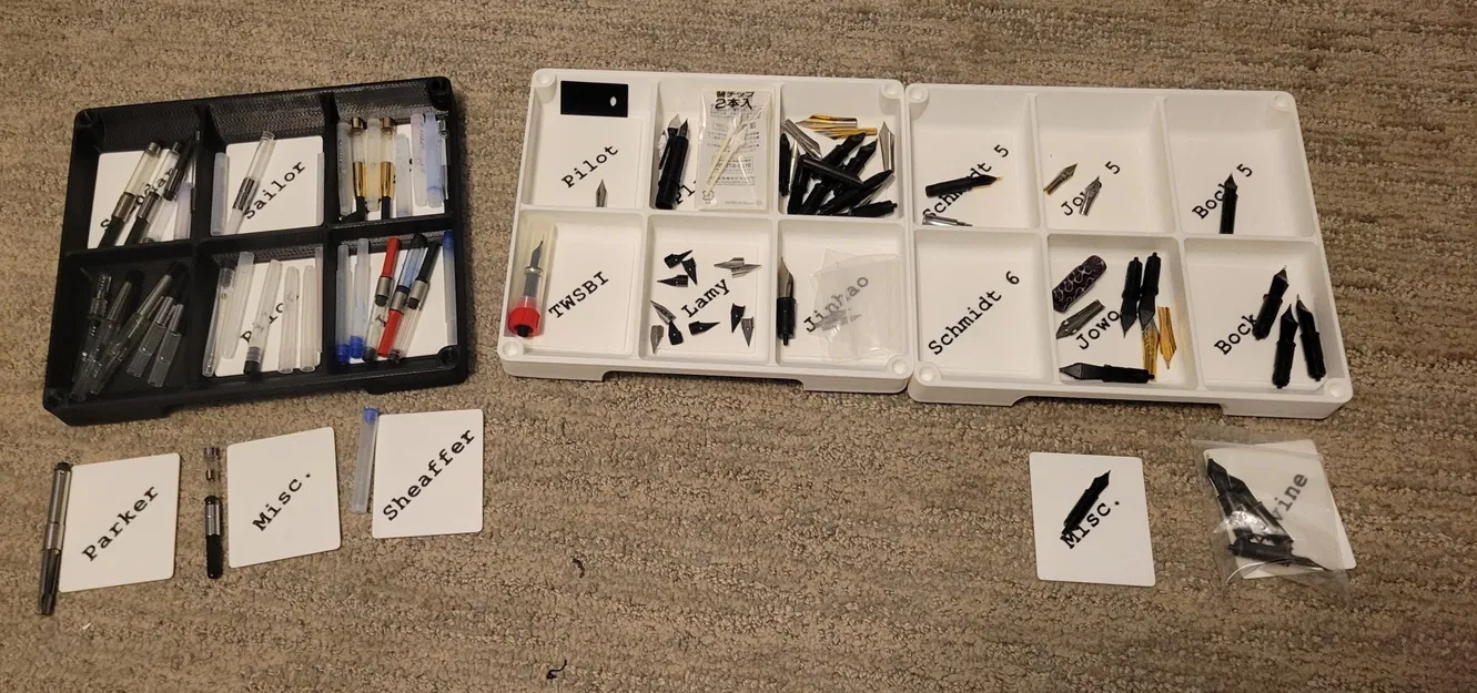 Giá đỡ và lưu trữ bút với thiết kế xếp chồng - Image 3