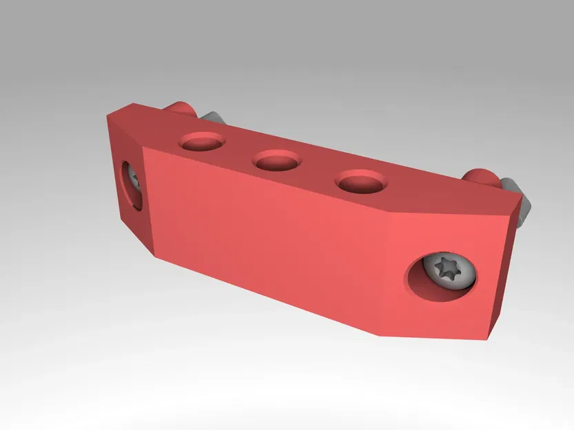 Giá đỡ ống Bowden 4mm cho Skadis với T-nuts 3mm - Image 3