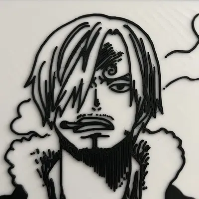 Sanji - Đầu bếp hải tặc trong phong cách nghệ thuật 2D