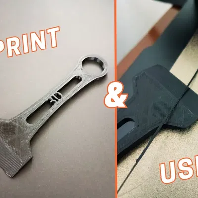 Công cụ cạo giường nhỏ gọn cho in 3D