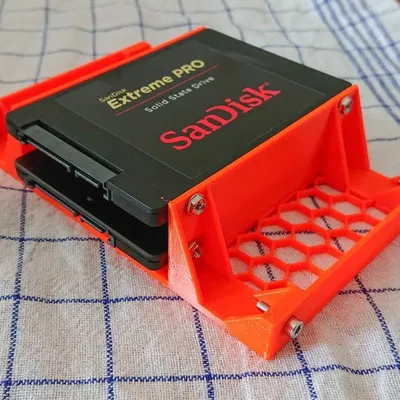 Bộ chuyển đổi 2 ổ SSD 2.5" cho khay ổ đĩa 5.25