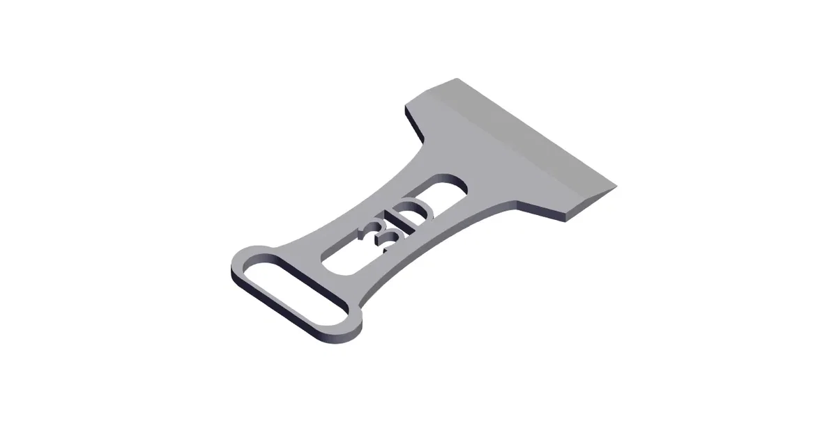 Công cụ cạo bề mặt giường in 3D rộng lớn - Image 1