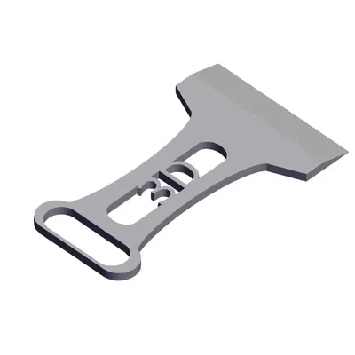 Công cụ cạo bề mặt giường in 3D rộng lớn