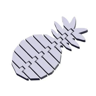 Đồ chơi vặn xoắn dứa linh hoạt 3D