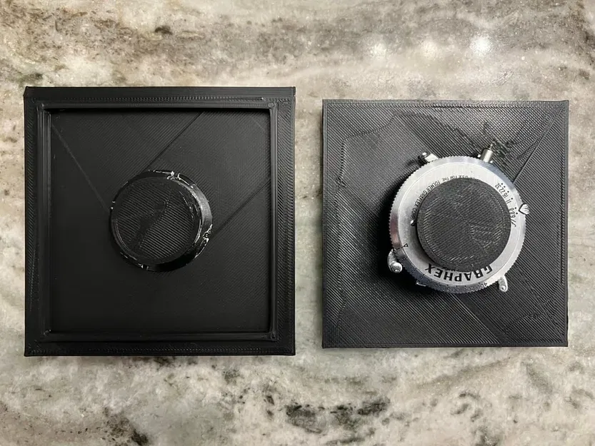 Bảng lắp ống kính Graflex Speed Graphic 4x5 - Image 2