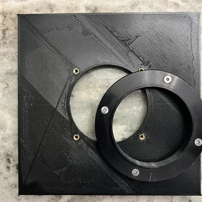 Bảng ống kính Eastman View No.1 8x10 kích thước 5.75 inch