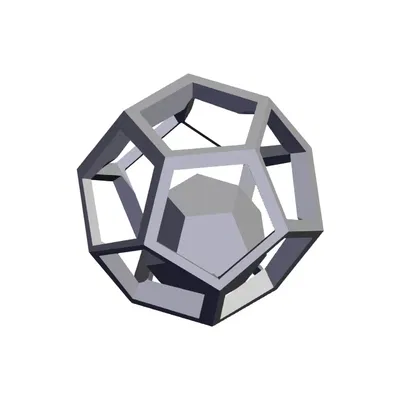 Đồ chơi xoay hình lục giác trong hình đa diện