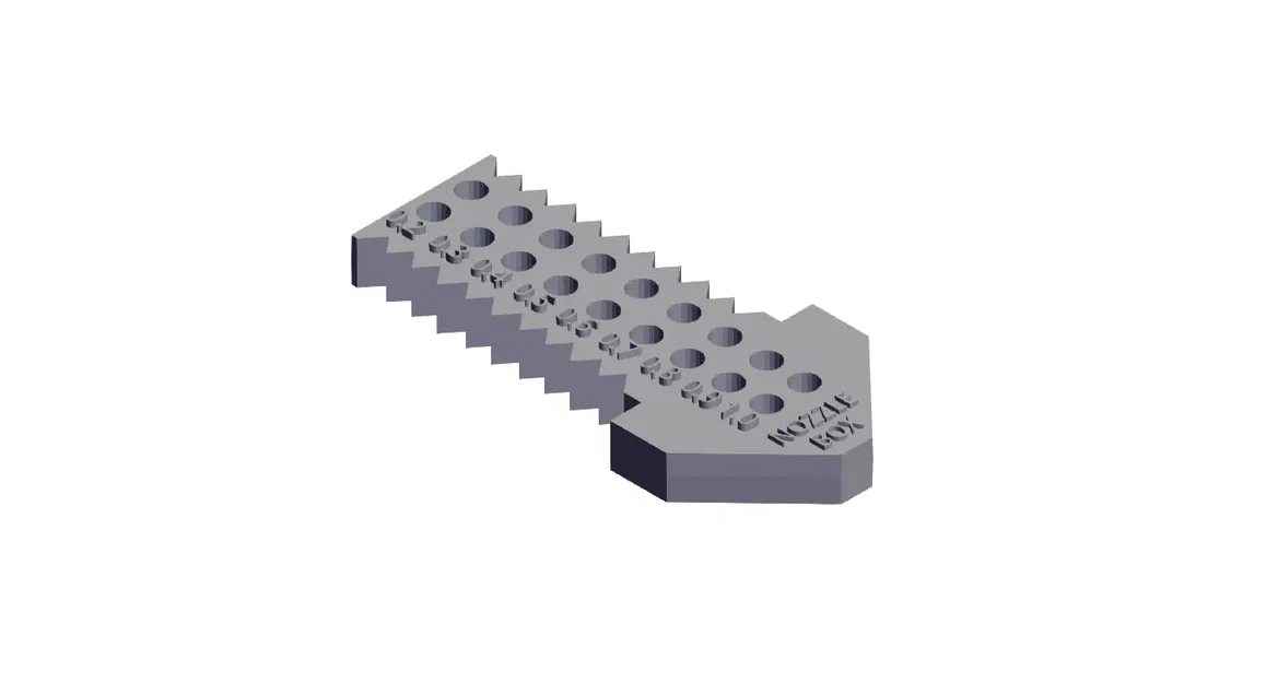 Hộp đựng đầu phun MK8 và V6 cho máy in 3D - Image 1