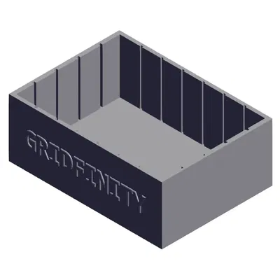 Hộp tổ chức Gridfinity có thể điều chỉnh kích thước