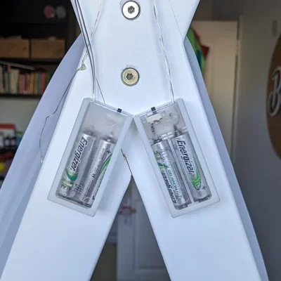 Giá đỡ pin cho đèn LED Fairy sử dụng 2 viên AA