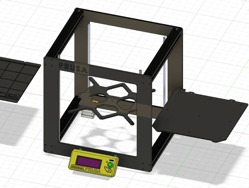 Mô hình máy in 3D core XY với khung mk3 tùy chỉnh - Image 1