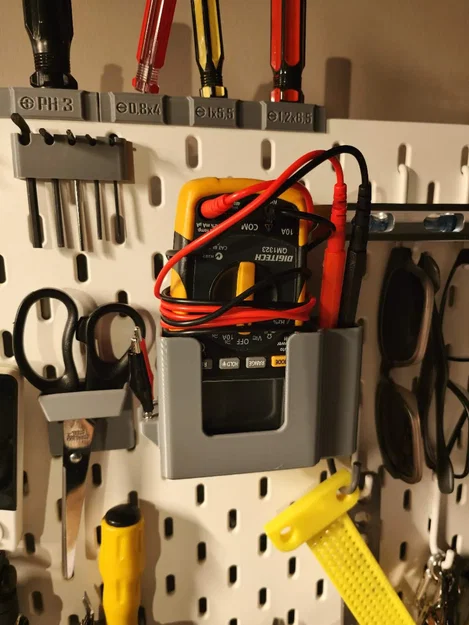 Giá đỡ đồng hồ vạn năng Digitech QM1323 cho IKEA Skådis - Image 1