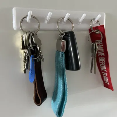 Móc treo chìa khóa đơn giản có thể dán tường