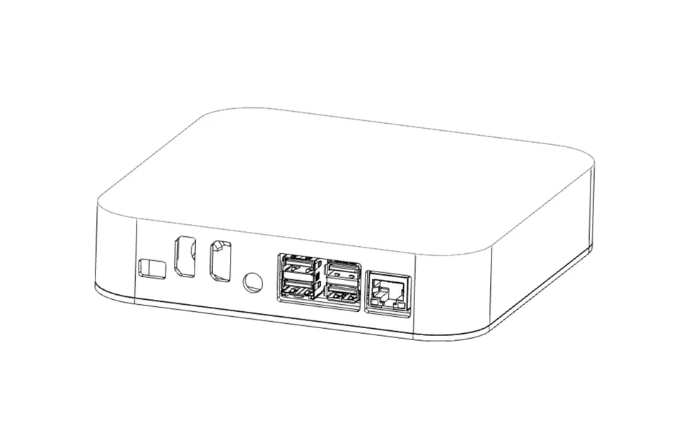 Vỏ máy tính mini kiểu Mac cho Raspberry Pi 4 - Image 2