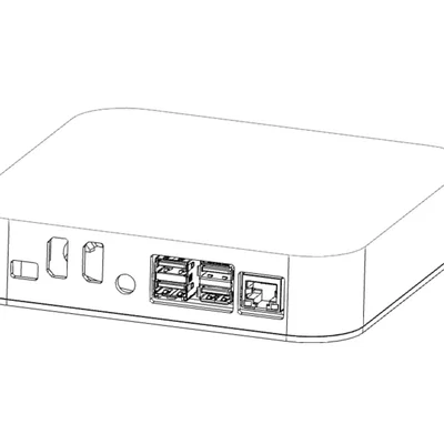Vỏ máy tính mini kiểu Mac cho Raspberry Pi 4