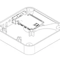 Vỏ máy tính mini kiểu Mac cho Raspberry Pi 4 - Thumbnail 4