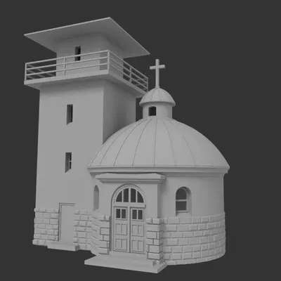 Tháp quan sát trên đỉnh Mařský Vrch tại Svatá Maří