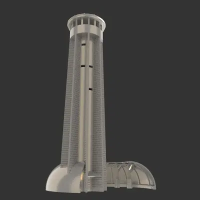 Tháp quan sát Křížová Hora tại Hanušovická vrchovina